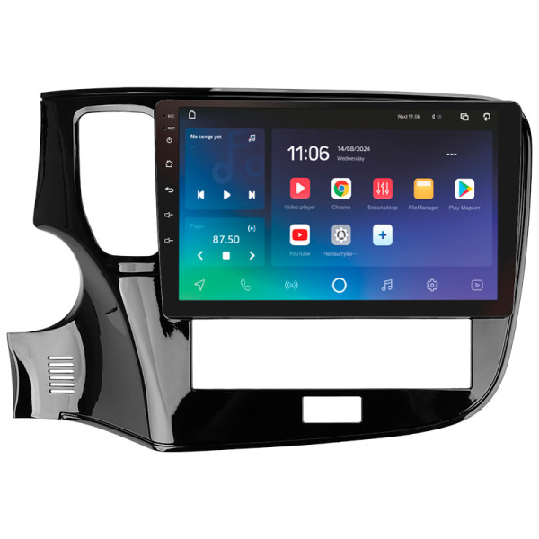 Штатна магнітола SIGMA PRO 10432 ANDROID 10 4+32 Gb 4G DSP Mitsubishi Outlander 3 III GF0W GF0W GG0W 2018 - 2021 10