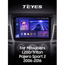 Штатна магнітола Teyes CC3 4+32 Gb Mitsubishi Pajero Sport 2 L200 Triton 2008-2016 9" 2k