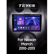 Штатна магнітола Teyes CC3 4+64 Gb Nissan March Micra K13 2010-2013 9" 2k