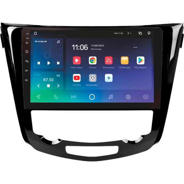 Штатна магнітола SIGMA PRO 10432 ANDROID 10 4+32 Gb 4G DSP Nissan X-Trail X Trail 3 T32 2013-2022- (F2) Automatic air conditioning (AB) 10