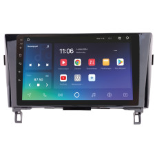 Штатна магнітола SIGMA X10432 ANDROID 10 4+32 Gb 4G DSP Nissan X-Trail QASHQAI ROGUE 2014-2020 UV Black 10"