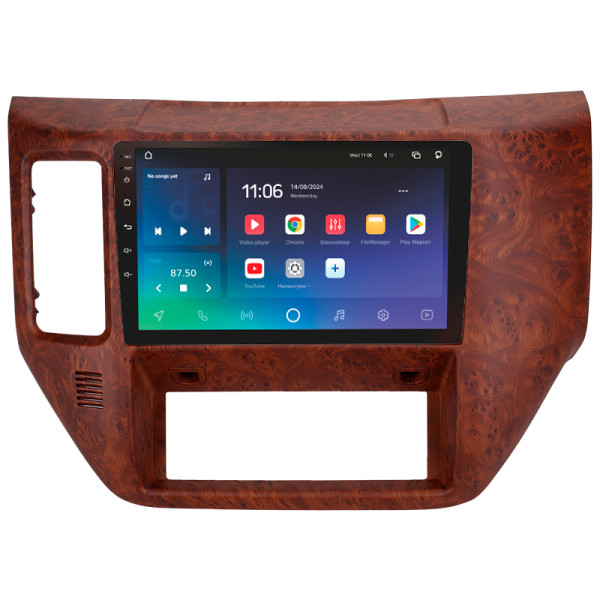 Штатна магнітола SIGMA PRO 9432 ANDROID 10 4+32 Gb 4G DSP Nissan Patrol V 5 Y61 2004-2021 (F3) 9