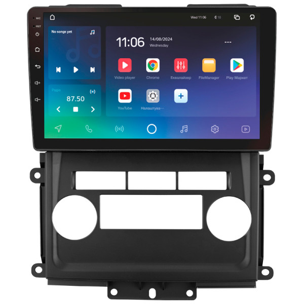 Штатна магнітола SIGMA PRO 10432 ANDROID 10 4+32 Gb 4G DSP Nissan Frontier 2009-2012 For Nissan Xterra 2 N50 2008-2015 10