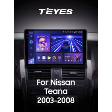 Штатная магнитола Teyes CC3 2k 4+64 Gb Nissan Teana J31 2003-2008 (F1) 9″