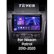 Штатная магнитола Teyes CC3 2k 4+32 Gb Nissan Patrol Y62 2010-2020 (F2) 10″