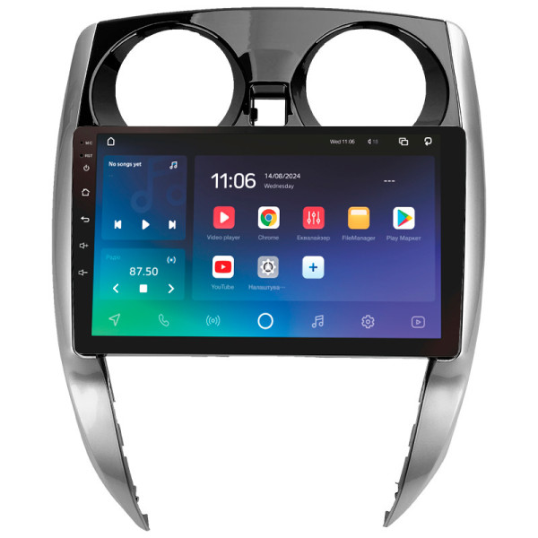 Штатна магнітола SIGMA PRO 10432 ANDROID 10 4+32 Gb 4G DSP Nissan Note 2 E12 2012-2021 10