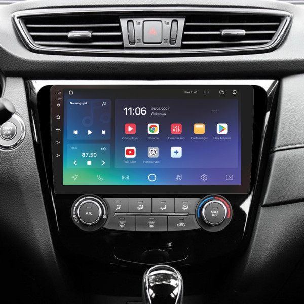 Штатна магнітола SIGMA PRO 10432 ANDROID 10 4+32 Gb 4G DSP Nissan X-Trail X Trail 3 T32 2013-2022- (F1) Manual air conditioning (C) 10