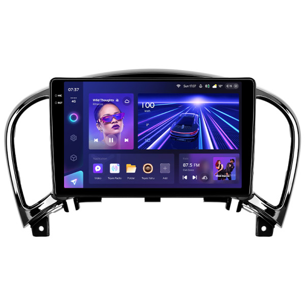 Штатна магнітола Teyes CC3 6+128 Gb з коловим оглядом 360° Nissan Juke 2010-2014 9