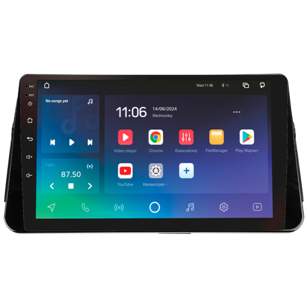 Штатна магнітола SIGMA PRO 10432 ANDROID 10 4+32 Gb 4G DSP Nissan Kicks P15 2017-2021 10