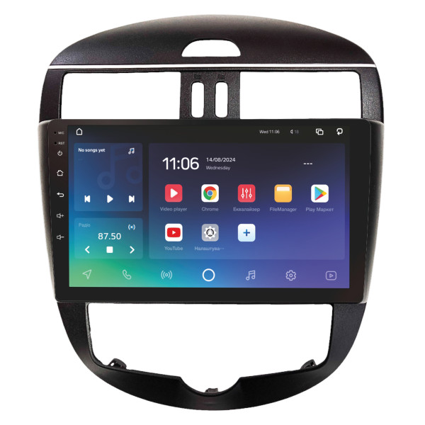 Штатна магнітола SIGMA PRO 10432 ANDROID 10 4+32 Gb 4G DSP Nissan TIIDA 2011-2015 AT AC 10