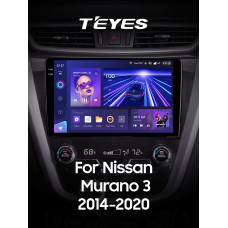 Штатная магнитола Teyes CC3 2k 6+128 Gb Nissan Murano 3 Z52 2014-2020 10″