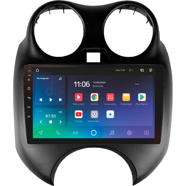 Штатна магнітола SIGMA PRO 9432 ANDROID 10 4+32 Gb 4G DSP Nissan March Micra K13 2010-2013 9