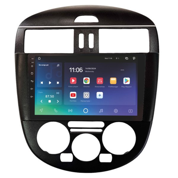 Штатна магнітола SIGMA PRO 10432 ANDROID 10 4+32 Gb 4G DSP Nissan TIIDA 2011-2015 MT AC 10