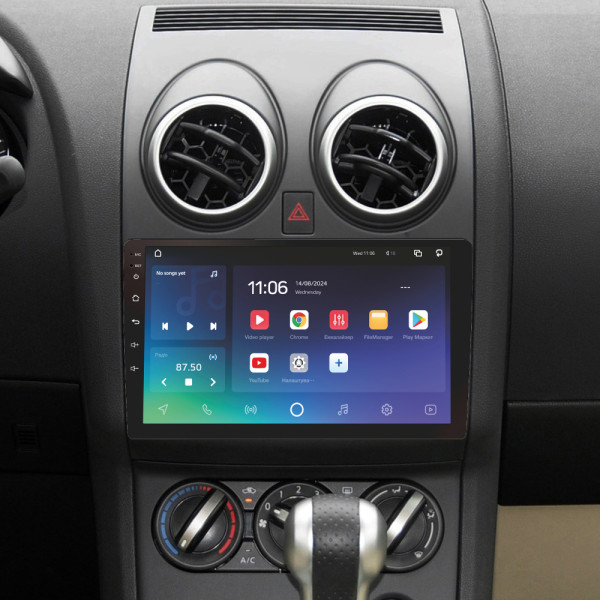 Штатна магнітола SIGMA PRO 9432 ANDROID 10 4+32 Gb 4G DSP Nissan Qashqai 1 J10 2006-2013 (F1) 9