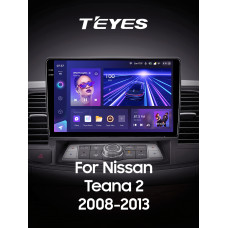 Штатна магнітола Teyes CC3 6+128 Gb з коловим оглядом 360° Nissan Teana J32 2008-2013 (A) 10" 2k