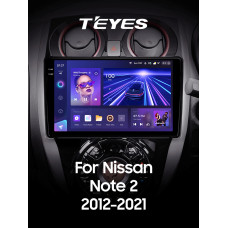 Штатная магнитола Teyes CC3 2k 4+64 Gb Nissan Note 2 E12 2012-2021 10″