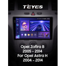 Штатна магнітола Teyes CC3 4+64 Gb Opel Zafira B 2005-2014 For Opel Astra H (F2) 2004-2014 9" 2k