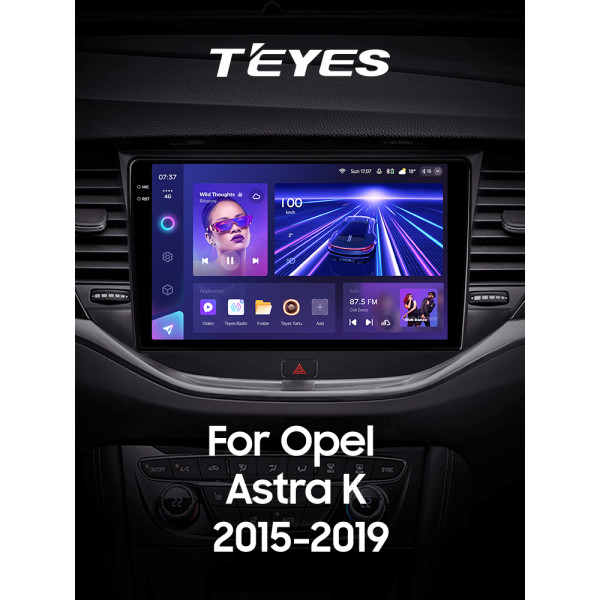 Штатна магнітола Teyes CC3 6+128 Gb з коловим оглядом 360° Opel Astra K 2015-2022 (A) 9