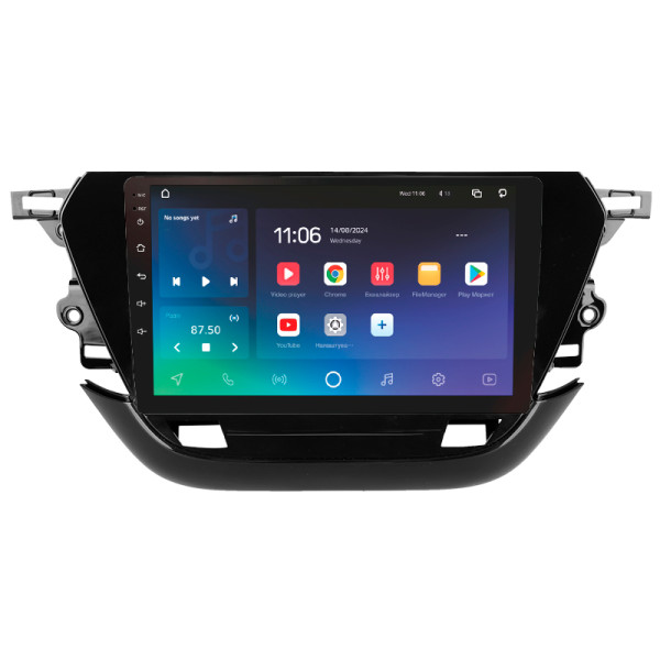 Штатна магнітола SIGMA PRO 9432 ANDROID 10 4+32 Gb 4G DSP Opel Corsa F 2019-2023 9