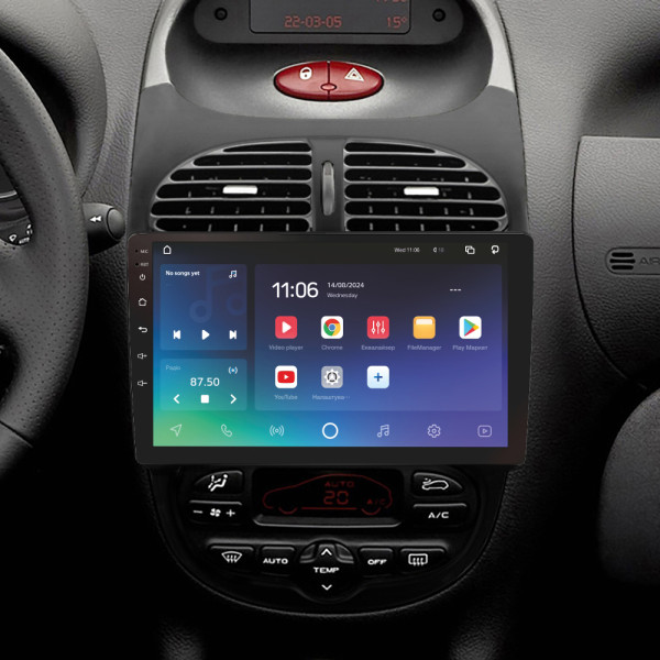 Штатна магнітола SIGMA PRO 9432 ANDROID 10 4+32 Gb 4G DSP Peugeot 206 1998-2012 9