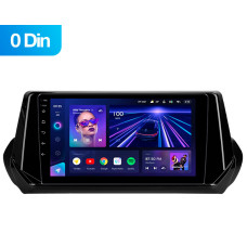 Штатная магнитола Teyes CC3 4+64 Gb Peugeot 2008 2 (0 Din) 2019-2021 9″