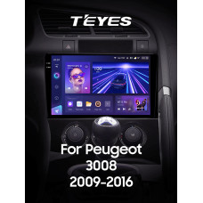 Штатная магнитола Teyes CC3 2k 4+32 Gb Peugeot 3008 1 2009-2016 (F1) 9″