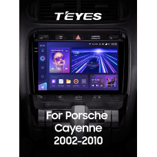 Штатная магнитола Teyes CC3 2k 4+64 Gb Porsche Cayenne 1 9PA 2002-2010 9″
