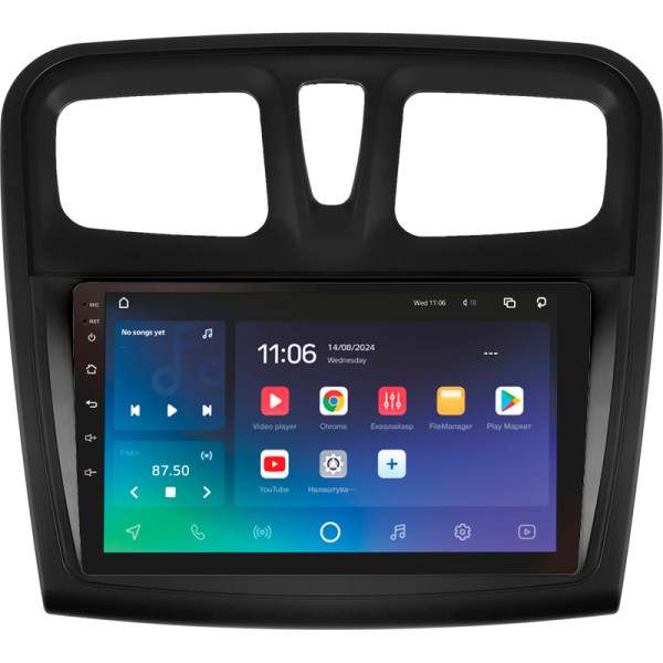 Штатна магнітола SIGMA PRO 9432 ANDROID 10 4+32 Gb 4G DSP Renault Logan 2 2012-2022 Sandero 2 2013-2022 (F1) (A) 9