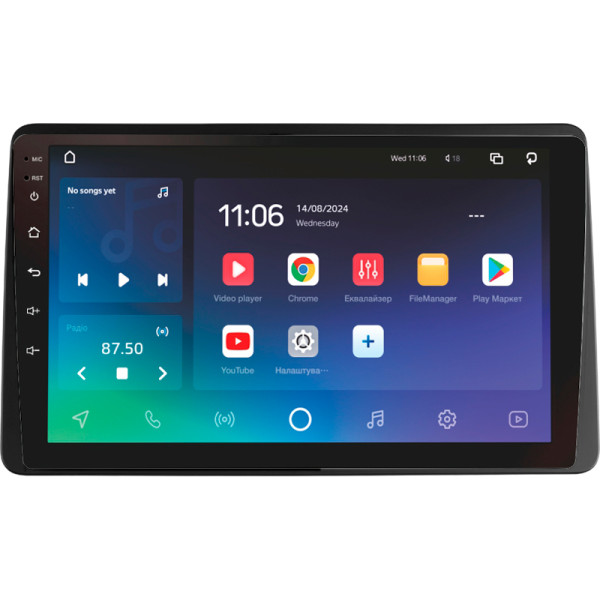 Штатна магнітола SIGMA PRO 10432 ANDROID 10 4+32 Gb 4G DSP Renault Duster HM 2 2020-2023 (F1) 10