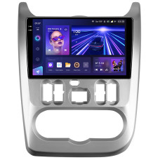 Штатная магнитола Teyes CC3 2k 6+128 Gb 360° Renault Logan 1, Sandero, Dacia, Duster 2009-2017 9″
