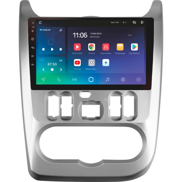 Штатна магнітола SIGMA PRO 9432 ANDROID 10 4+32 Gb 4G DSP Renault Logan 1 2010-2016 (CAN BUS) 9