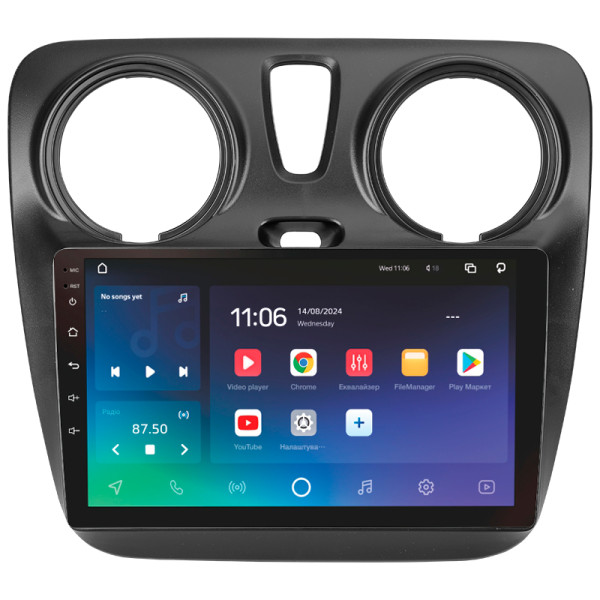 Штатна магнітола SIGMA PRO 9432 ANDROID 10 4+32 Gb 4G DSP Renault Dokker 2012-2020 9