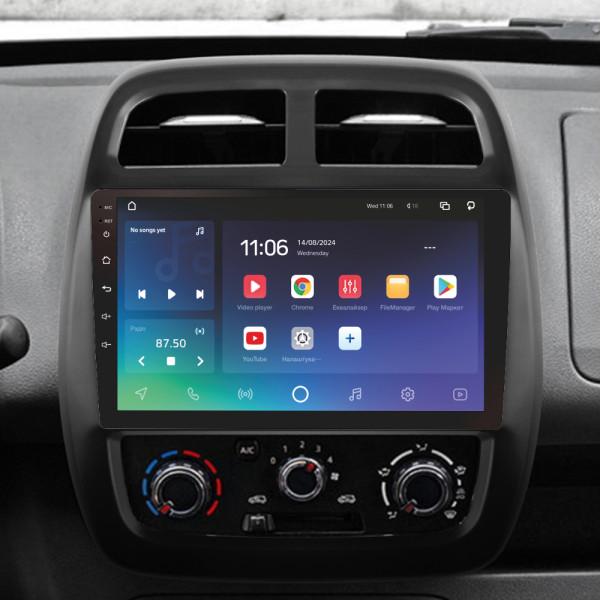 Штатна магнітола SIGMA PRO 9432 ANDROID 10 4+32 Gb 4G DSP Renault KWID 2015-2019 9