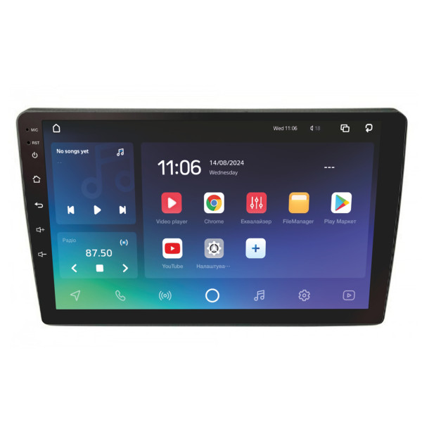 Штатна магнітола SIGMA PRO 10432 ANDROID 10 4+32 Gb 4G DSP Renault Trafic 2006-2010 Opel Vivaro 2006-2010 Nissan primastar 2006-2014 10