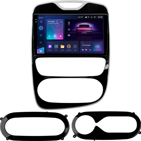 Штатна магнітола Teyes CC3 6+128 Gb з коловим оглядом 360° Renault Clio 4 BH98 KH98 2016-2019 10