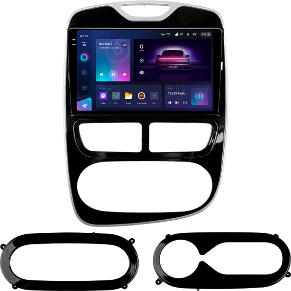 Штатна магнітола Teyes CC3 6+128 Gb з коловим оглядом 360° Renault Clio 4 BH98 KH98 2012-2015 10