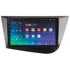 Штатна магнітола SIGMA PRO 9432 ANDROID 10 4+32 Gb 4G DSP Seat Leon 2 2005-2012 (F2) 9"