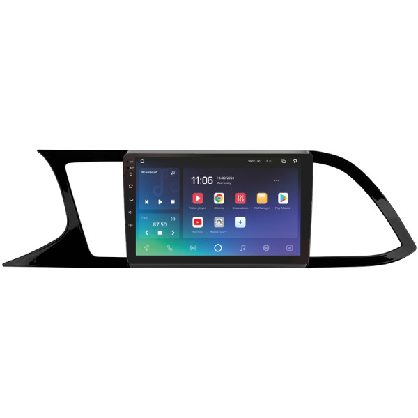 Штатна магнітола SIGMA PRO 9432 ANDROID 10 4+32 Gb 4G DSP Seat Leon 3 2012-2020 (F3) 9