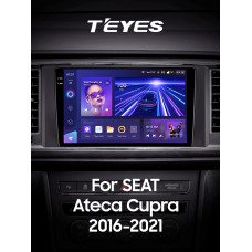 Штатна магнітола Teyes CC3 4+32 Gb Seat Ateca Cupra 2016-2021 9" 2k