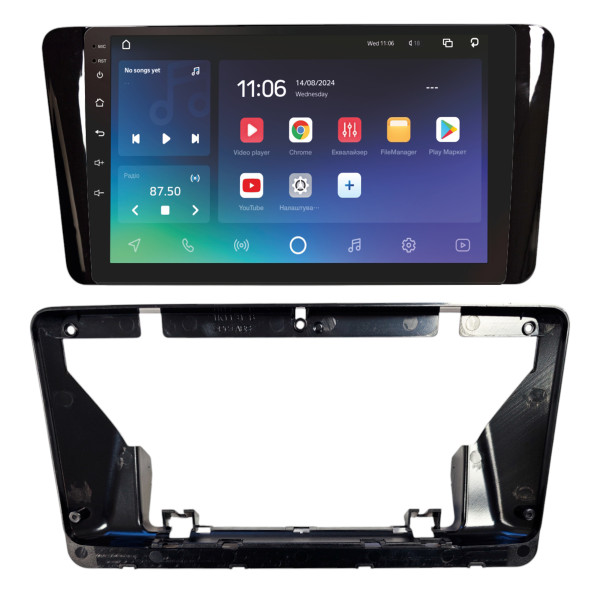 Штатна магнітола SIGMA PRO 10464 ANDROID 10 4+64 Gb 4G DSP Skoda KAMIQ SCOUTLINE VOLKSWAGEN POLO 2021+ 10