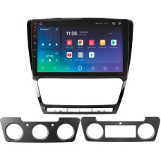 Штатная магнитола Sigma X10432 4+32 Gb Skoda Octavia 2 A5 2008-2013 Black 10″