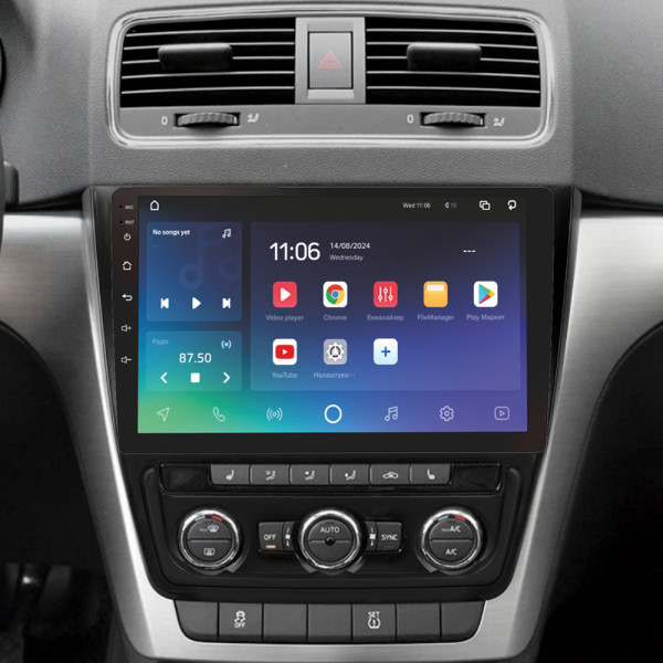 Штатна магнітола SIGMA PRO 10432 ANDROID 10 4+32 Gb 4G DSP Skoda Yeti 5L 2009-2014 10