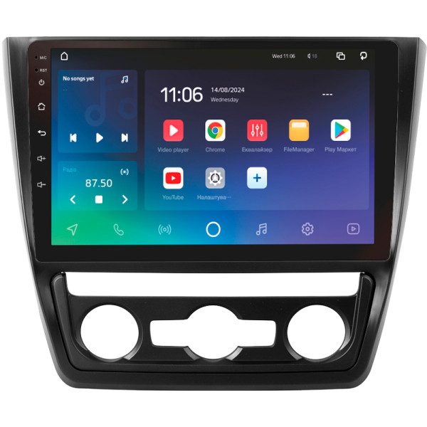 Штатна магнітола SIGMA PRO 10432 ANDROID 10 4+32 Gb 4G DSP Skoda Yeti 5L 2009-2014 10