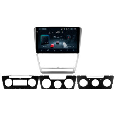 Штатна магнітола Teyes CC4 Pro 8+128 Gb Skoda Octavia 2 A5 2008-2013 10" silver 2k