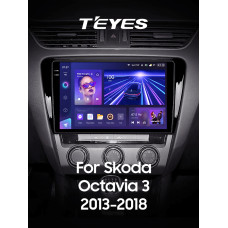 Штатна магнітола Teyes CC3 4+64 Gb Skoda Octavia 3 A7 2013-2018 (A) 10" 2k