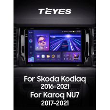 Штатная магнитола Teyes CC3 2k 4+64 Gb Skoda Kodiaq 2016-2021, Karoq NU7 2017-2021 (A) 9″