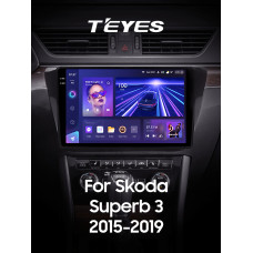 Штатная магнитола Teyes CC3 2k 6+128 Gb Skoda Superb 3 2015-2019 10″