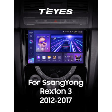 Штатная магнитола Teyes CC3 2k 6+128 Gb 360° SsangYong Rexton Y290 3 2012-2017 9″