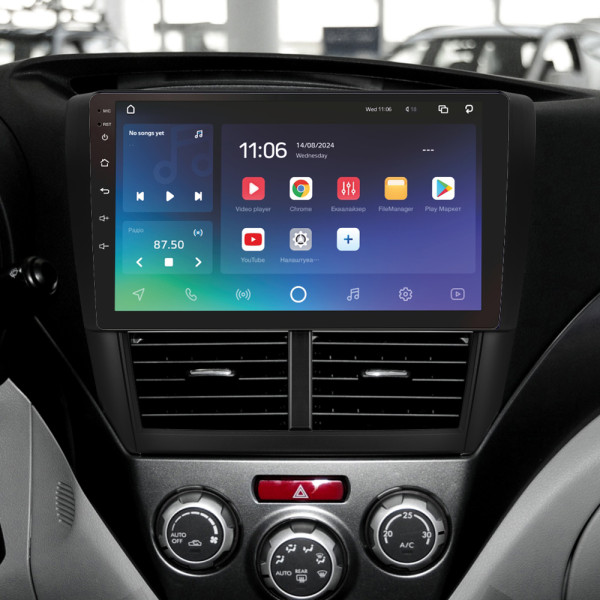 Штатна магнітола SIGMA PRO 9432 ANDROID 10 4+32 Gb 4G DSP Subaru Forester 3 SH 2007-2013 For Subaru Impreza GH GE 2007-2011 9