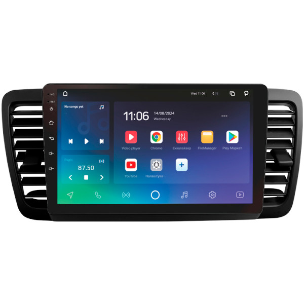 Штатна магнітола SIGMA PRO 9432 ANDROID 10 4+32 Gb 4G DSP Subaru Outback 3 Legacy 4 2003-2009 9